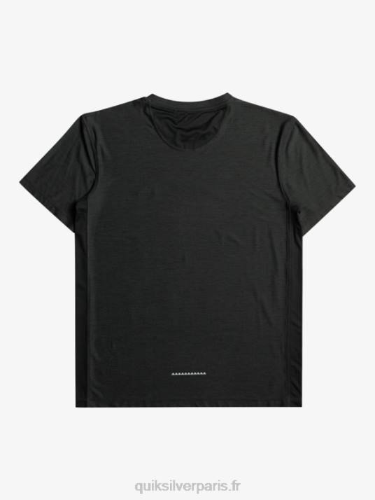 Hommes Quiksilver t-shirt de coureur de côte D6PT1330 bruyère fantôme