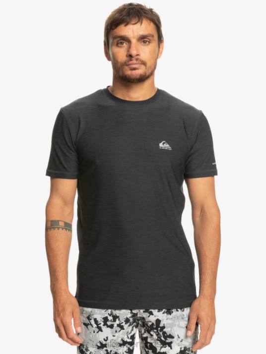 Hommes Quiksilver t-shirt de coureur de côte D6PT1330 bruyère fantôme