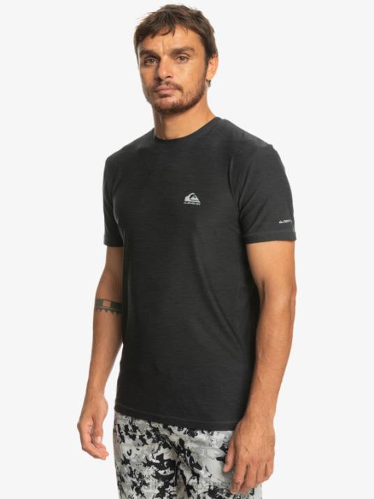 Hommes Quiksilver t-shirt de coureur de côte D6PT1330 bruyère fantôme