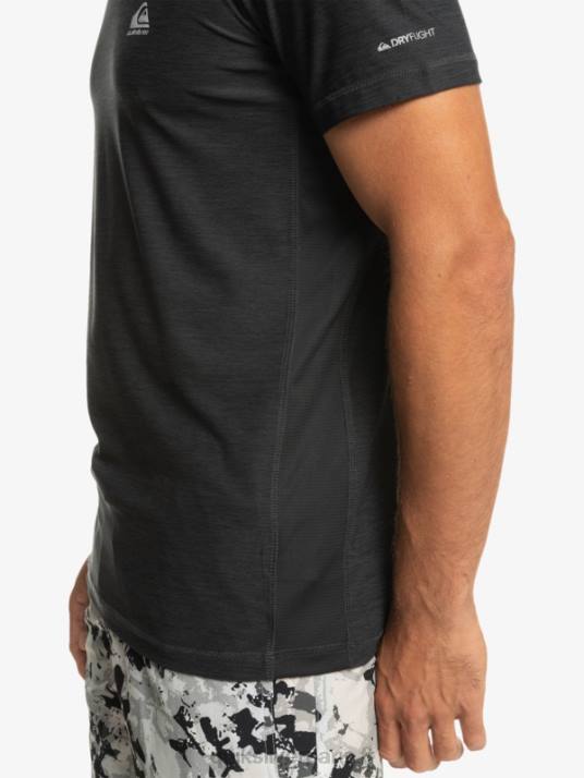 Hommes Quiksilver t-shirt de coureur de côte D6PT1330 bruyère fantôme