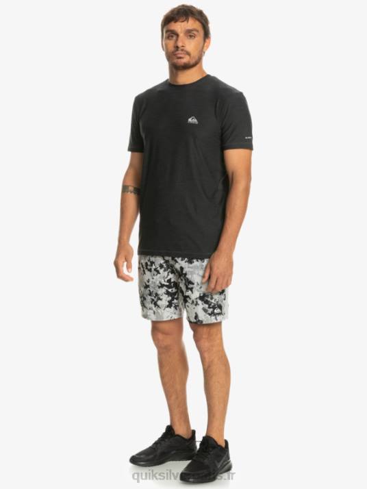 Hommes Quiksilver t-shirt de coureur de côte D6PT1330 bruyère fantôme