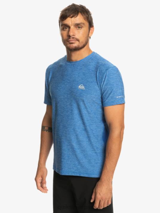 Hommes Quiksilver t-shirt de coureur de côte D6PT1331 tuba bleu