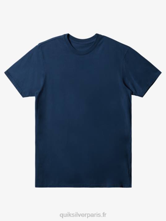 Hommes Quiksilver t-shirt de tous les jours D6PT903 La marine de minuit