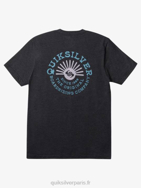 Hommes Quiksilver t-shirt flow mod D6PT272 bruyère anthracite