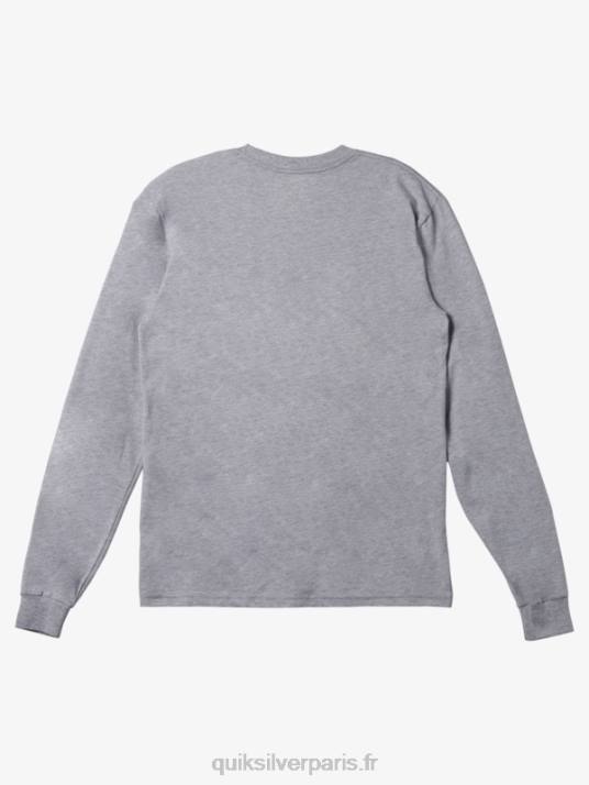 Hommes Quiksilver t-shirt à logo omni D6PT298 bruyère athlétique