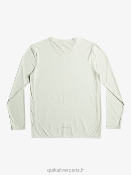 Hommes Quiksilver t-shirt à manches longues coast runner D6PT1347 gris violet chiné
