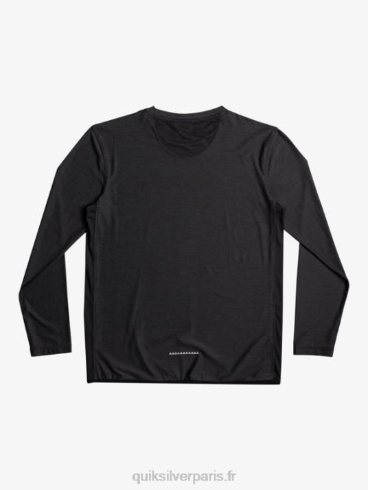 Hommes Quiksilver t-shirt à manches longues coast runner D6PT1348 bruyère fantôme