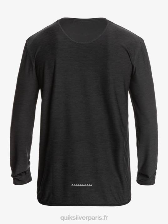Hommes Quiksilver t-shirt à manches longues coast runner D6PT1348 bruyère fantôme