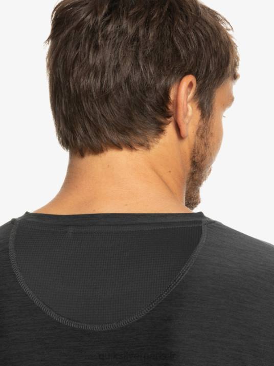 Hommes Quiksilver t-shirt à manches longues coast runner D6PT1348 bruyère fantôme
