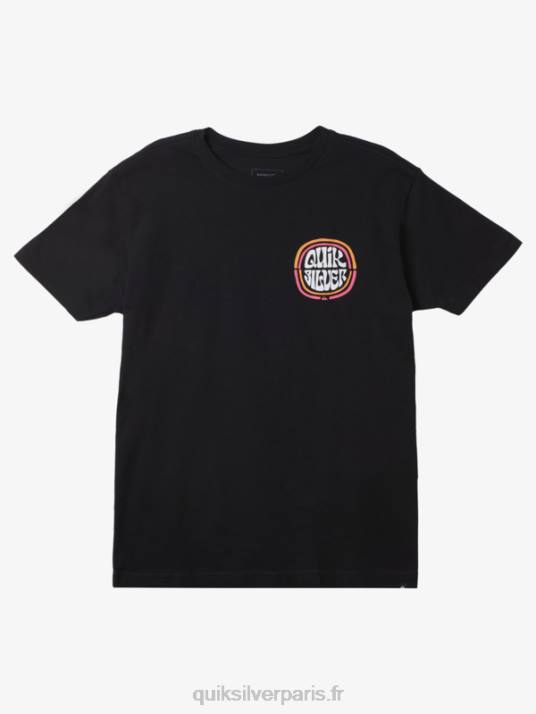 Hommes Quiksilver t-shirt mile high D6PT1641 noir