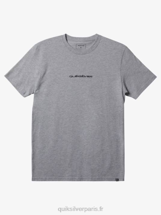 Hommes Quiksilver t-shirt omni diamant D6PT170 bruyère athlétique