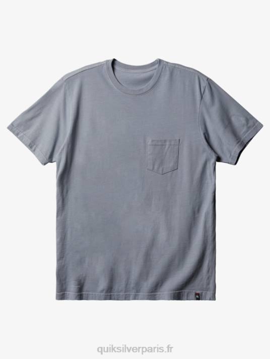Hommes Quiksilver t-shirt à poche de tous les jours D6PT894 neige fondue