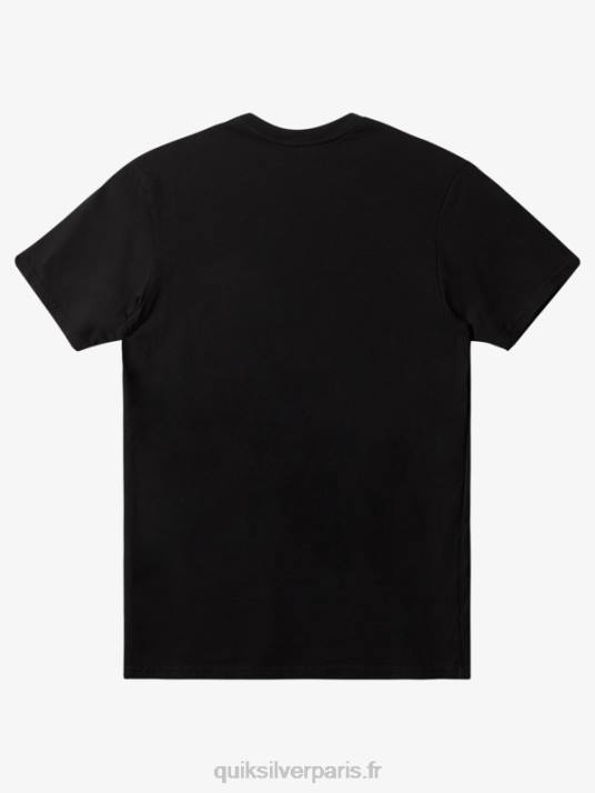 Hommes Quiksilver t-shirt à poche de tous les jours D6PT896 noir