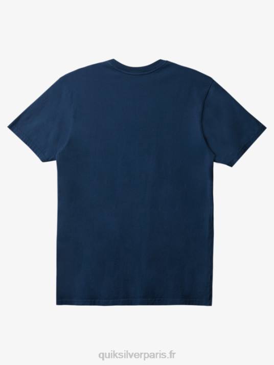 Hommes Quiksilver t-shirt à poche de tous les jours D6PT898 La marine de minuit