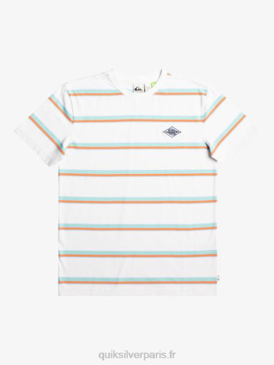 Hommes Quiksilver t-shirt point mystère D6PT1392 point mystère de bouleau