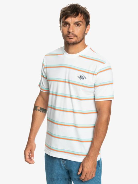 Hommes Quiksilver t-shirt point mystère D6PT1392 point mystère de bouleau