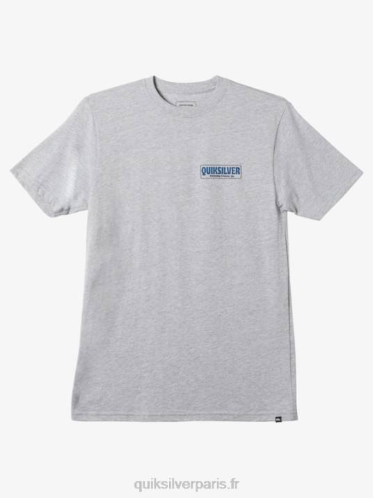 Hommes Quiksilver t-shirt temps de pause D6PT1192 bruyère athlétique