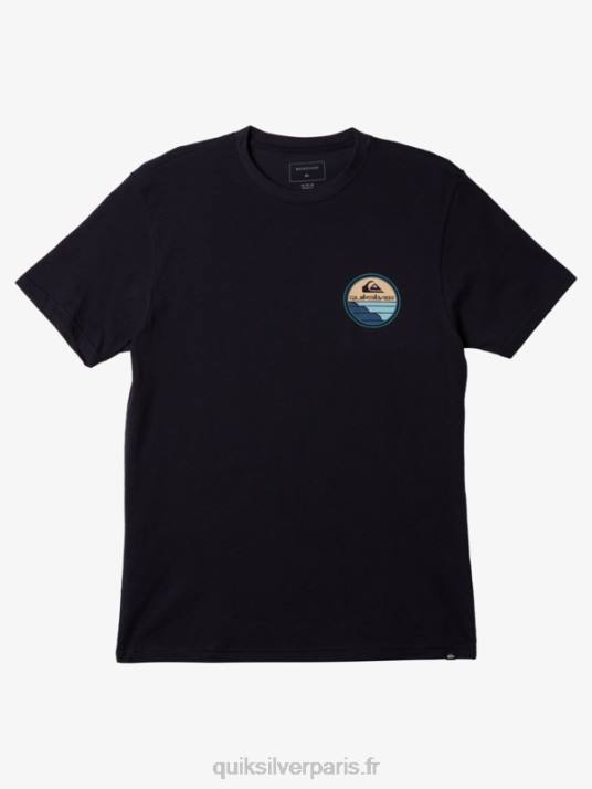 Hommes Quiksilver t-shirt voyage panoramique D6PT1147 blazer bleu marine