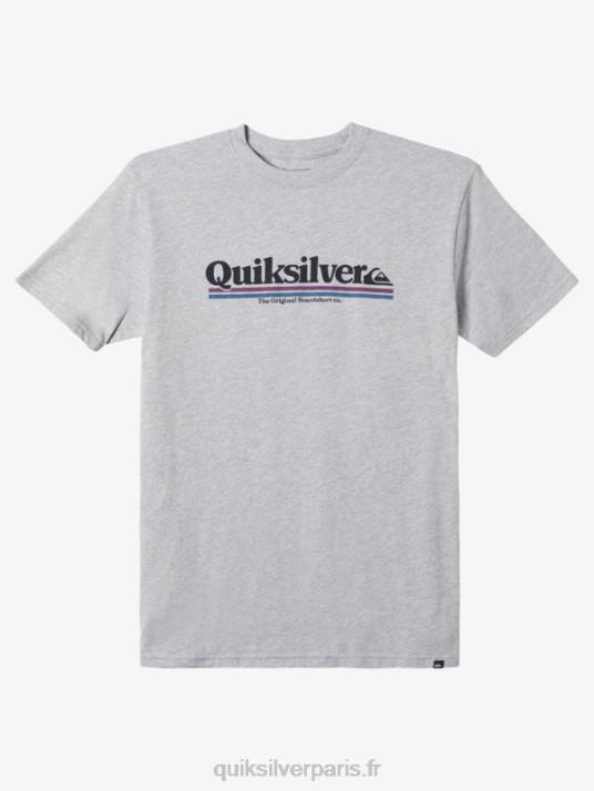 Hommes Quiksilver tee-shirt entre les lignes D6PT977 bruyère athlétique