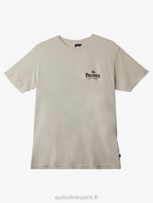 Hommes Quiksilver x Pacifico ne combattez pas le t-shirt en mousse D6PT11 calcul