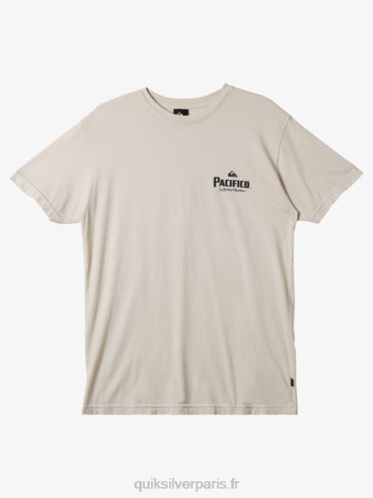 Hommes Quiksilver x Pacifico t-shirt vibes scéniques D6PT9 calcul