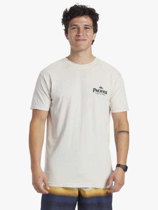Hommes Quiksilver x Pacifico t-shirt vibes scéniques D6PT9 calcul