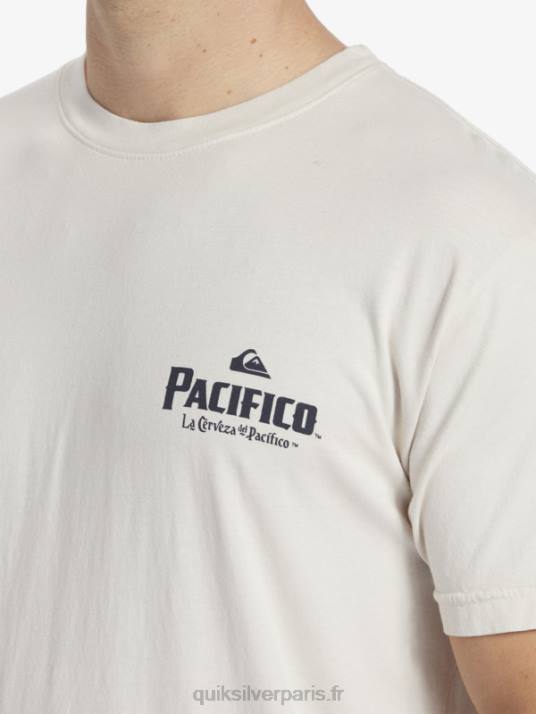 Hommes Quiksilver x Pacifico t-shirt vibes scéniques D6PT9 calcul