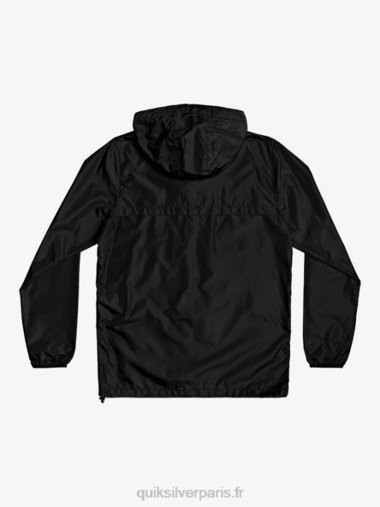 Hommes Quiksilver veste coupe-vent de tous les jours D6PT1012 noir