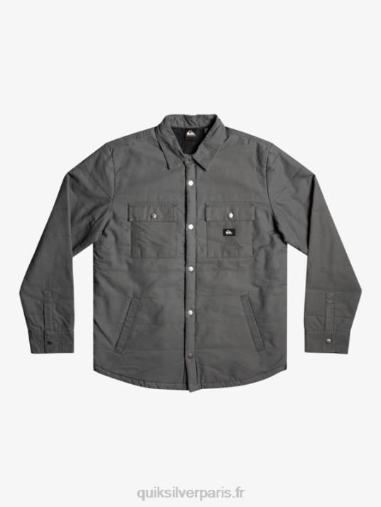 Hommes Quiksilver veste de corvée en toile downrail D6PT1566 porte de fer