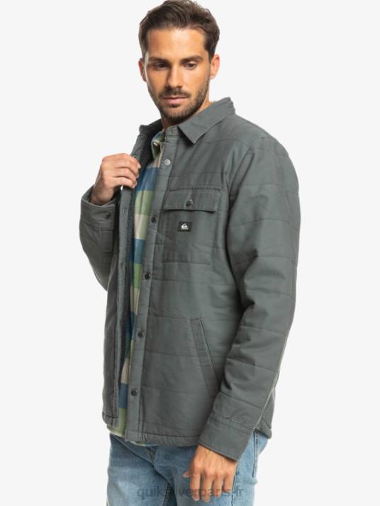 Hommes Quiksilver veste de corvée en toile downrail D6PT1566 porte de fer