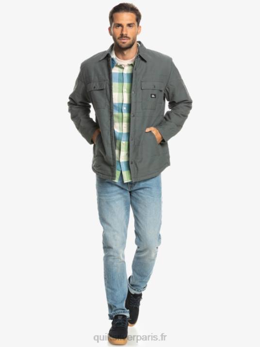 Hommes Quiksilver veste de corvée en toile downrail D6PT1566 porte de fer